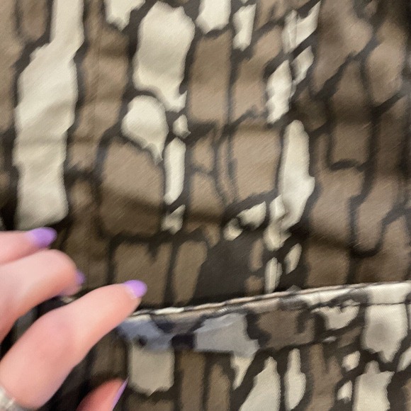 SAF T BAK Trebark Reversible Duck Camo/Hunter Orange Insulated Vest LG Made USA - Picture 4 of 11